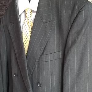 CLASSIC J.RIGGINS WIDE PINSTRIPE BLAZER